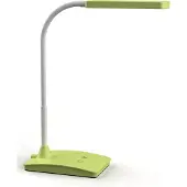 MAUL Tischleuchte MAULpearly LED 3.000 - 6.500 K dimmbar Standfuß grün