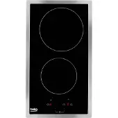 Beko HDMC32400TX, Edelstahl, Integriert, 30 cm, Keramik, Glaskeramik, 2 Zone(n)