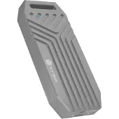 Raidsonic technology IB-1919M-C42, Type-C USB4 Gen 3x2 (40 Gbit/s) zu PCIe NVMe M.2 2280 High-Performance SSD Enclosure, SSD-Gehäuse, M.2, PCI Express, 40 Gbit/s, Hot-Swap, Silber