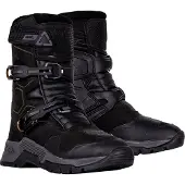 Leatt ADV HydraDri 7.5 Kurz Schwarze Wasserdichte Motorradstiefel Größe 44.5