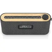 LOEWE Radio.frequency, DAB+ Radio, 28 Watt Sound, LCD Display, 14 Stunden Spielzeit, Holz, Lange Akkulaufzeit, Benutzerfreundliche Bedienung
