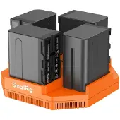 SmallRig 4834 Np-f970 4 Akku-und Ladegerät-set
