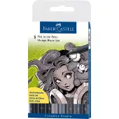 Faber-Castell PITT Artist Pens Manga 8er-Etui
