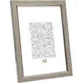 Deknudt S46AD1, MDF-Platten, Kunststoff, Silber, Einzelbilderrahmen, 10 x 15 cm, Rechteckig, 123 mm
