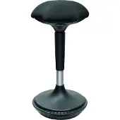 Logilink EO0011, Gepolsterter Sitz, Schwarz, Stoff, Metall, Schwarz, 24 cm