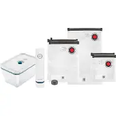 Zwilling 36815-019-0, Blau, Vakuum-Dichtung, Tasten, 110 - 240 V, 1,59 kg, Glas