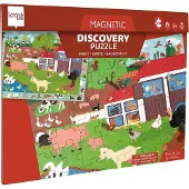 Scratch Magnetpuzzle Bauernhof gross