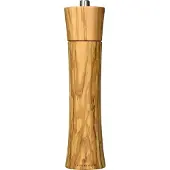 Zassenhaus Frankfurt Salzmühle, Olivenholz, Gewürzmühle mit edelm Olivenholz, Höhe: 24 cm