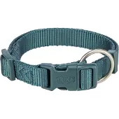 Trixie Halsband Hond Premium Petrol Blauw - 40-65X2,5 Cm