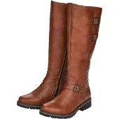 Remonte Damen Stiefelette mit verstellbarer Schaftweite & Reißverschluss R6590, Größe:40 EU, Farbe:Braun