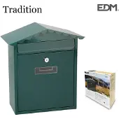 EDM Tradition 260x90x355 Mm Briefkasten