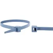 WKK 150227671 Kabelbinder 370 mm 7.60 mm Blau Detektierbar 100 St.