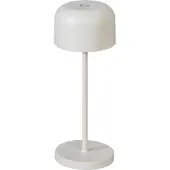 Konstsmide LED Tischleuchte Lille Mini | weiß | Indoor/Outdoor | Kabellos | 7,5 x 7,5 x 20 cm | 7835-250