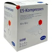 Hartmann ES-Kompressen Steril 12-Fach 5cm x 50 St Kombipackung