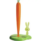 Alessi Küchenrollenhalter Bunny & Carrot Green 34 cm
