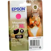 Epson Squirrel Singlepack Magenta 378XL Claria Photo HD Ink, Hohe (XL-) Ausbeute, Magenta, Tinte auf Pigmentbasis, 9,3 ml, 1 Stück(e), 830 Seiten