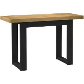 vidaXL Schreibtisch NOAIN U-Form-Beine 120x50x75 cm Massivholz Kiefer