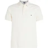 Tommy Hilfiger Herren Poloshirt Kurzarm 1985 Slim Fit, Elfenbein (Ivory Petal),