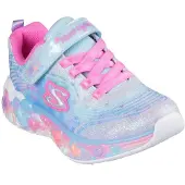 SKECHERS Eternal Heart Lights Sneaker Blau