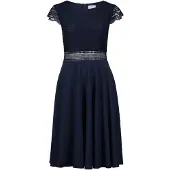 Vera Mont Abendkleid mit Spitze in Night Sky | Gr.: 44