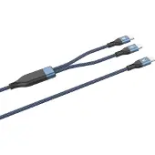Vultech CS-NCCC12BL, 1,2 m, USB C, 2 x USB C, USB 2.0, 480 Gbit/s, Blau