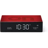 Lexon LR152R Digitalwecker Flip Premium Rot