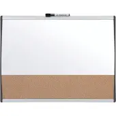 Nobo Horizontales Kleines Magnetisches Whiteboard Mit Korktafel 58x43 Cm