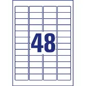 Avery Universal-Etiketten, 45,7 x 21,2 mm, wiederablösbar