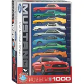 Eurographics Puzzle 50 Jahre Ford Mustang 1000 Teile