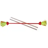 Eureka Jonglierstäbe Blumen 75 cm rosa 3-teilig