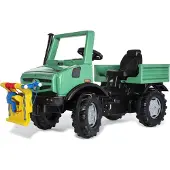 Rolly Toys Unimog Forst Tretauto, Grün