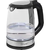 Exquisit WK 3501 swg | 2 Liter Wasserkocher | Abschaltautomatik | Wasserstandsanzeige | schwarz
