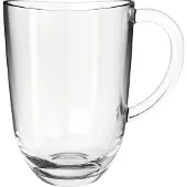 Leonardo Latte-Macchiato-Tasse "NAPOLI", transparent (klar), H:12cm Ø:8,2cm, Glas, Trinkgefäße, Latte-Macchiato-Tasse, 380 ml, 6-teilig