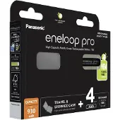 Panasonic Eneloop PRO AAA 930mAh 4 szt + Schachtel (BK-4HCDEC4BE)