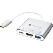 Techly Converter Cable Adapter USB-C to
