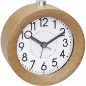 TFA-Dostmann TFA 60.1039.05 Quarz Wecker Buche Alarmzeiten 1