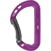Petzl - Spirit Bent Gate - Schnappkarabiner lila