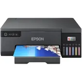 Epson EcoTank L8050, Dye Ink, 5760 x 1440 DPI, 8" x 12" (20x30 cm), Doppelseitiger Druck, WLAN, Schwarz