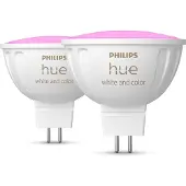 Philips Hue - Farbige LED-Spot - 12V - MR16 / GU5.3 - 2er-Pack