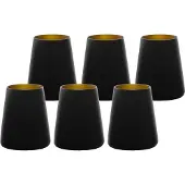 Stölzle Lausitz Set 6 Stück POWER Weissweinbecher schwarz-gold 159 00 12 EP096 | EAN 4012632245656