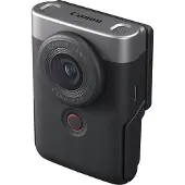 Canon PowerShot V10 Silber Vlogging-Kit, 20 MP, 5472 x 3648 Pixel, CMOS, 4K Ultra HD, Touchscreen, Silber