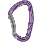 Petzl Djinn Bent Gate Snap Hook Lila