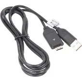 AccuCell USB-Verbindungskabel passend für Samsung ES55, PL20, WB5500, WB600, WP10