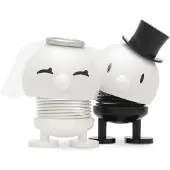 Hoptimist Baby Bimble & Bumble - 2er-Pack - Bride & Groom - 7 cm - - One Size - Dekofigur