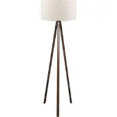 Lux.pro Stehleuchte ’Newport’ 1 x E27 Creme
