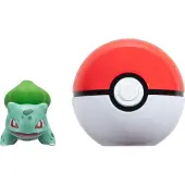Pokémon Clip 'N' Go Spielset Bilbasam Mit Pokéball