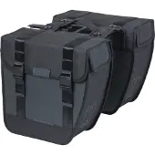 Basil Doppeltasche Fahrradtasche 28L MIK Wasserdichtes IPX3 Polyester Schwarz