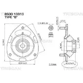 TRISCAN Federbeinstützlager [Hersteller-Nr. 850013913] für Toyota