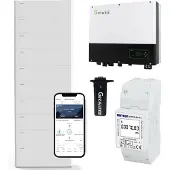 Growatt SPH4000TL 0% MwSt §12 III UstG BL-UP 4kW Hybrid Wechselrichter mit 25.6kWh Solarspeicher-Set