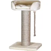 Boony Robuster Kratzbaum Cyllene XXL für Katzen, 100 cm hoch, Wüstenfarbe